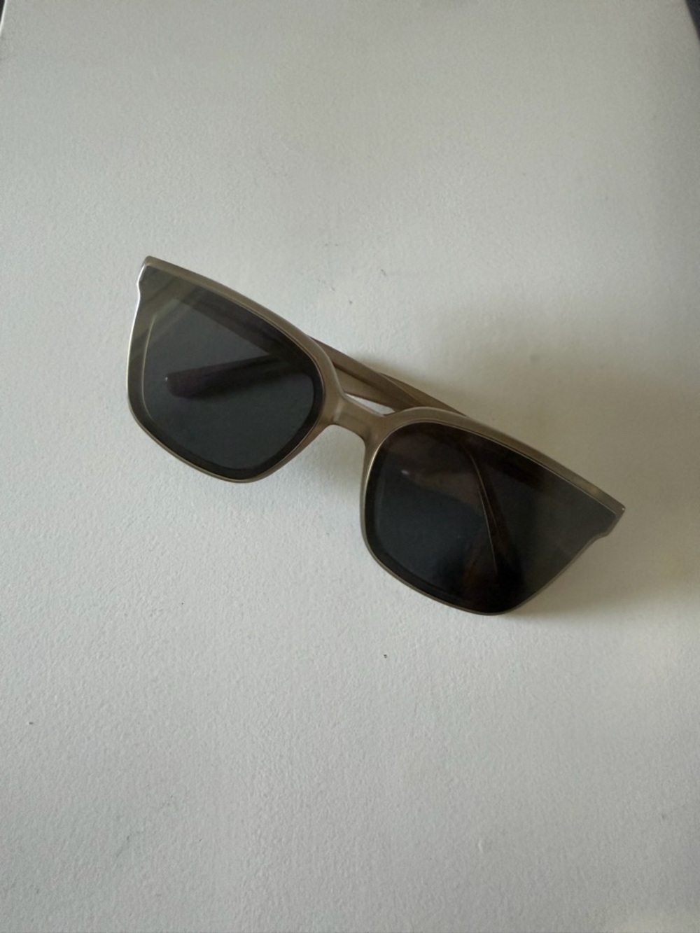 GENTLE MONSTER Plot K2 Sunglasses in Green-Gray Translucent